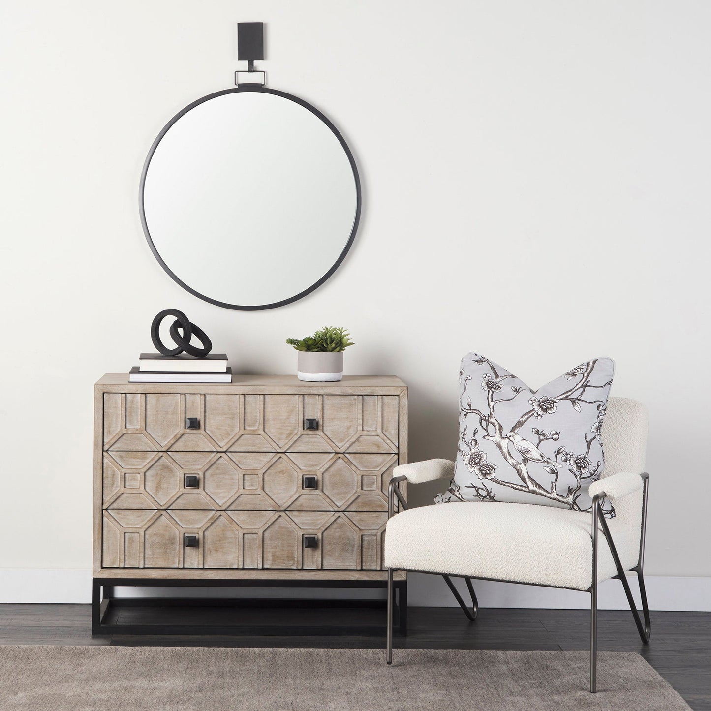 Winny Round Mirror