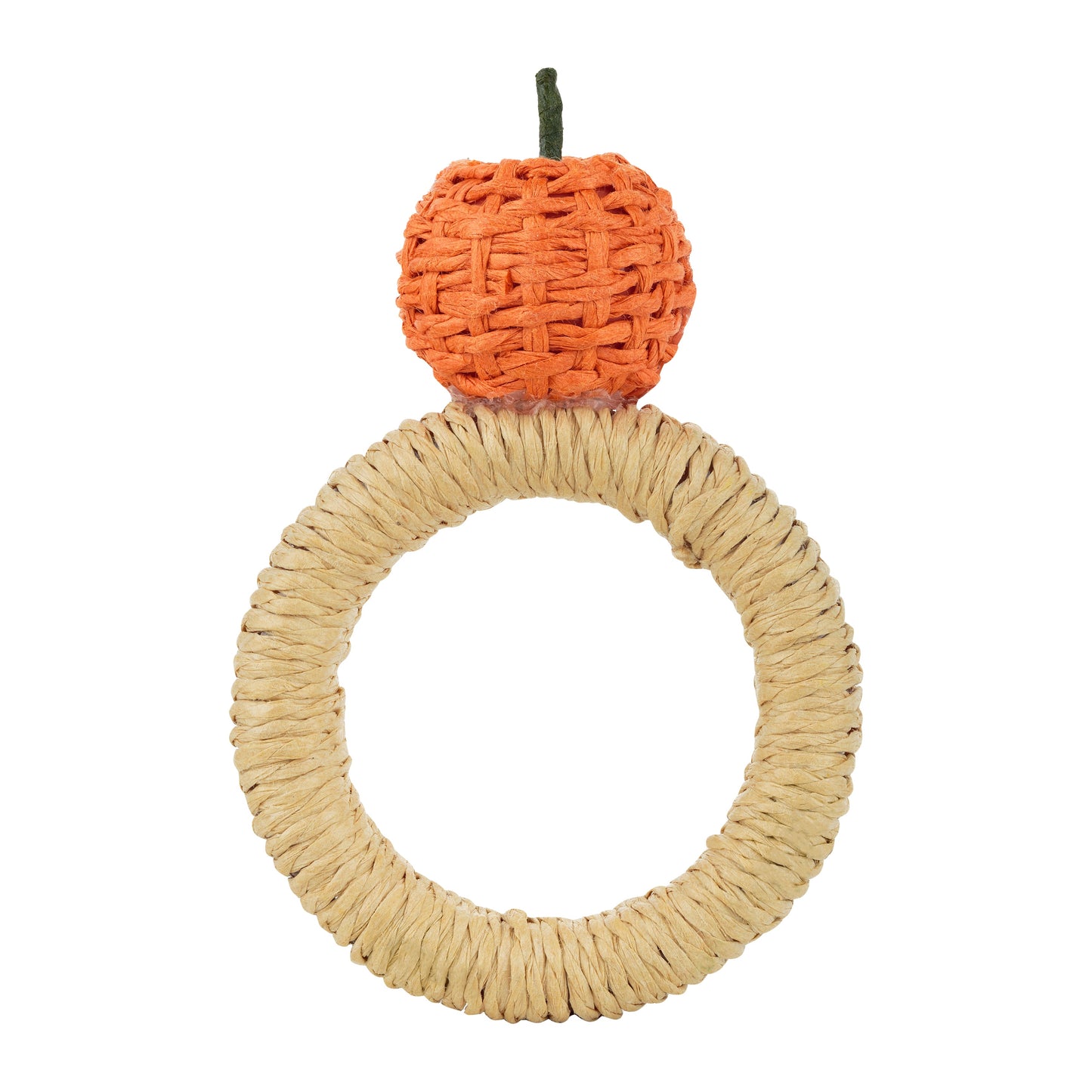 Dining & Tableware: Handwoven Orange Napkin Ring by Talah Home