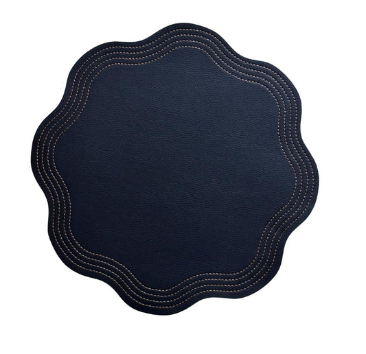 Smart Home Device: Double Sided Faux Leather Placemat by Talah Home