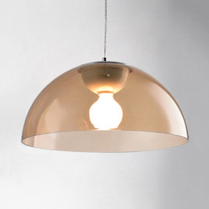 Astrid's Nordic Dome Pendant Light (Red/Black/White)