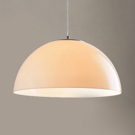 Astrid's Nordic Dome Pendant Light (Red/Black/White)