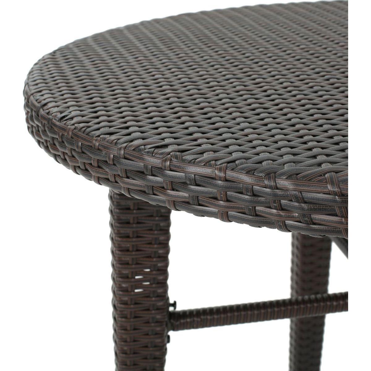 Rattan ROUND BAR TABLE