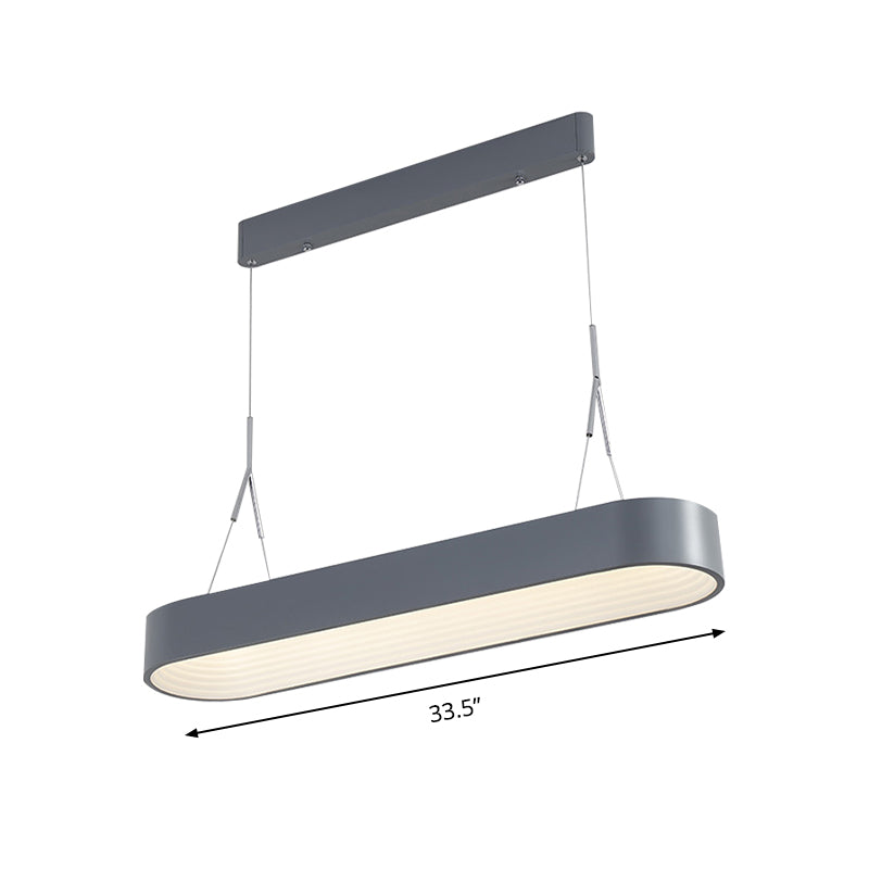 Alexis Modern Elliptical Pendant Lamp: A Touch of Contemporary Elegance