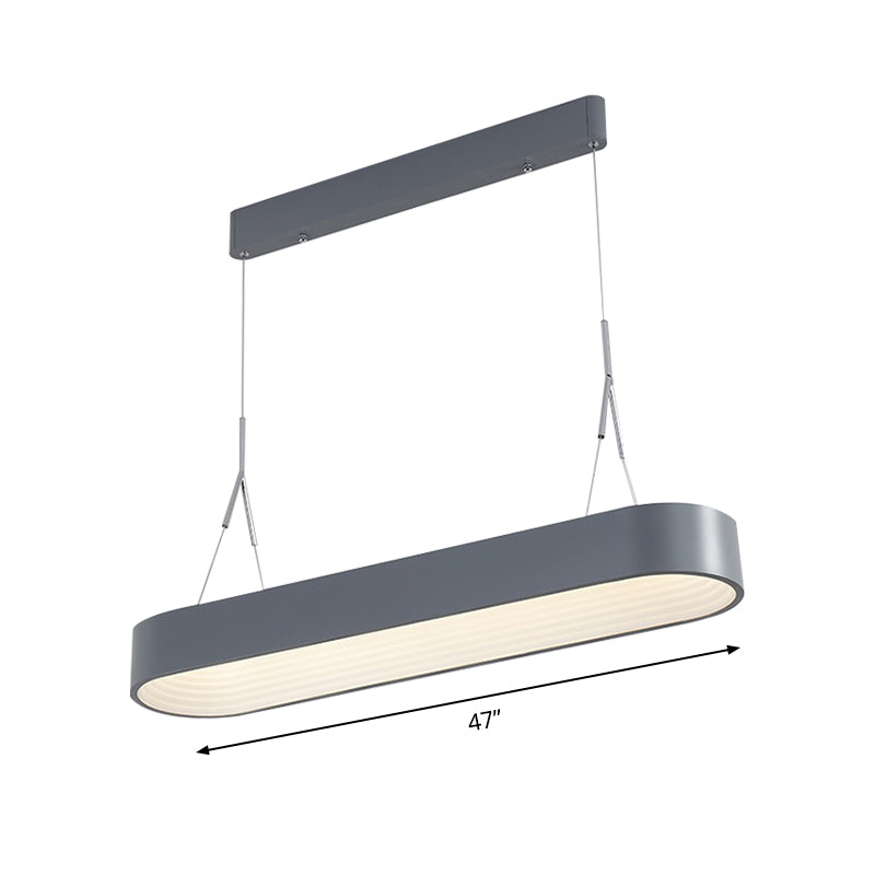 Alexis Modern Elliptical Pendant Lamp: A Touch of Contemporary Elegance