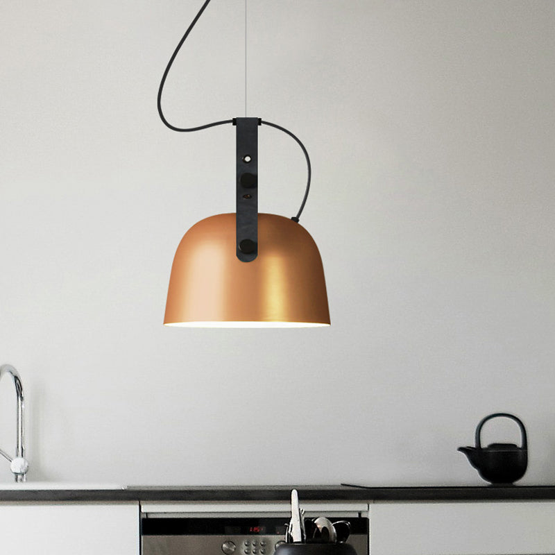 Embrace Industrial Charm and Modern Flair: The Iron Bowled Pendant Lamp