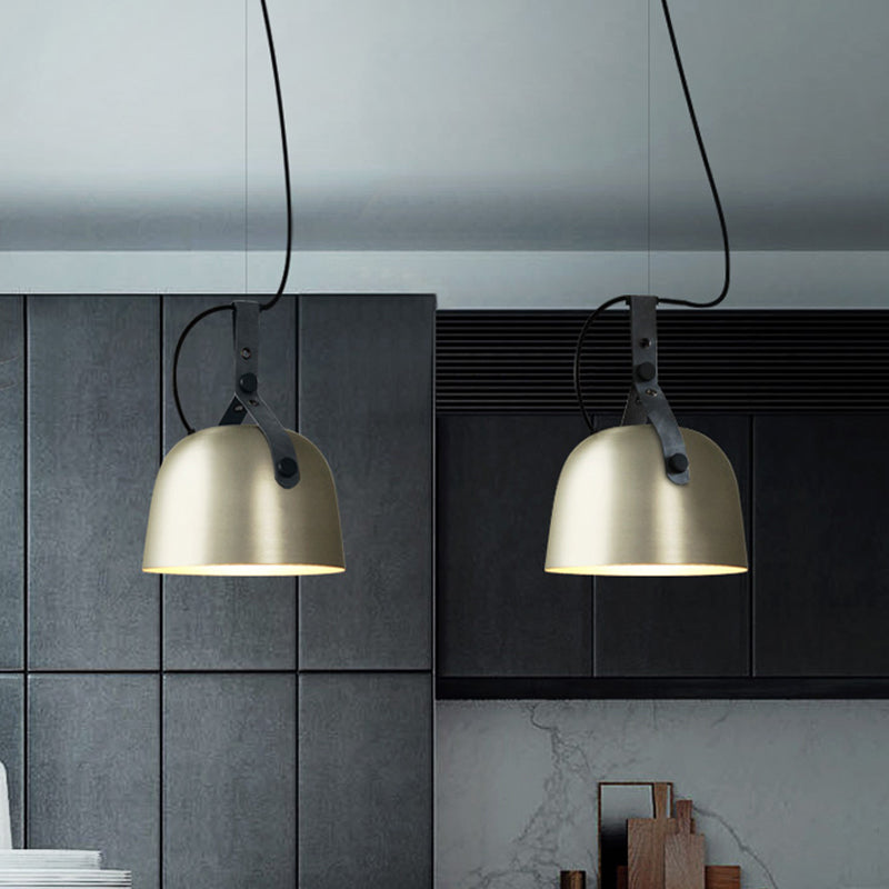 Embrace Industrial Charm and Modern Flair: The Iron Bowled Pendant Lamp