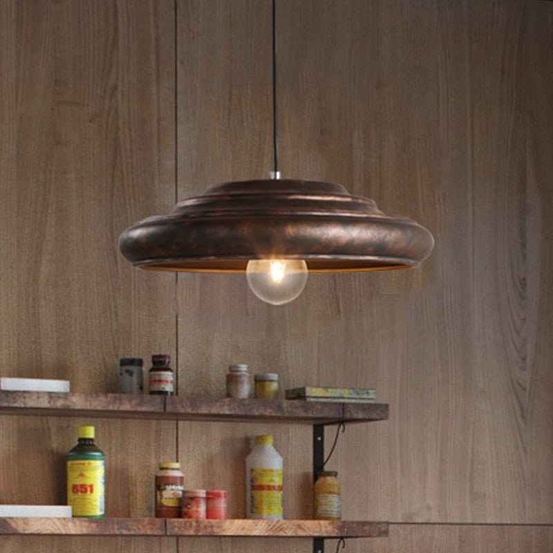 Industrial Chic: Bronze Pendant Light for a Touch of Factory Flair