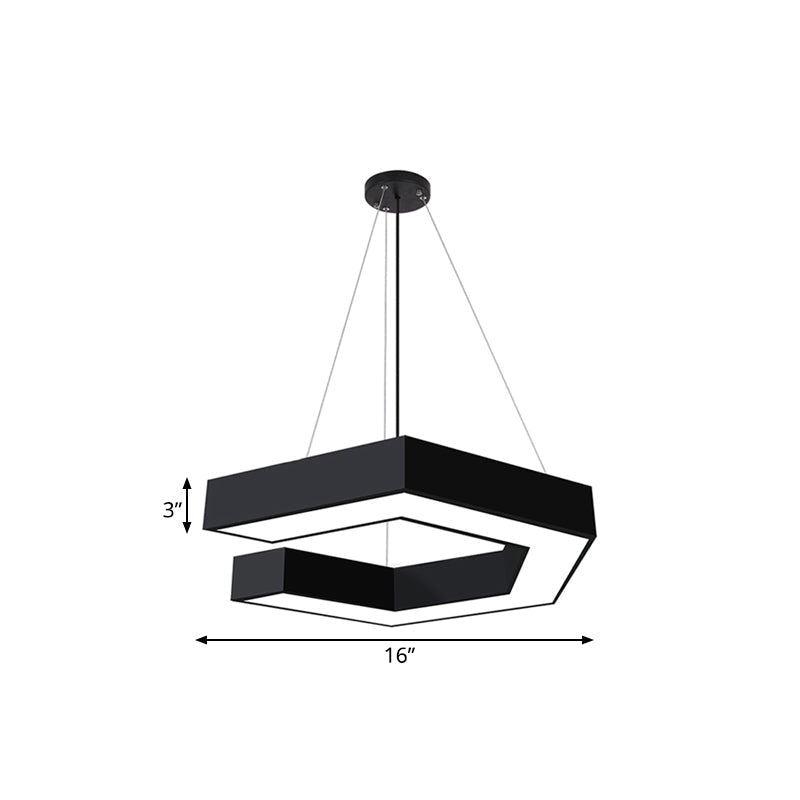 Aubree Modern Geometric Pendant: A Versatile Option for Your Office