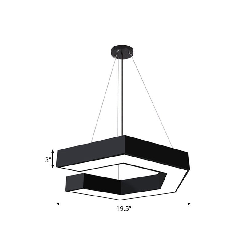 Aubree Modern Geometric Pendant: A Versatile Option for Your Office