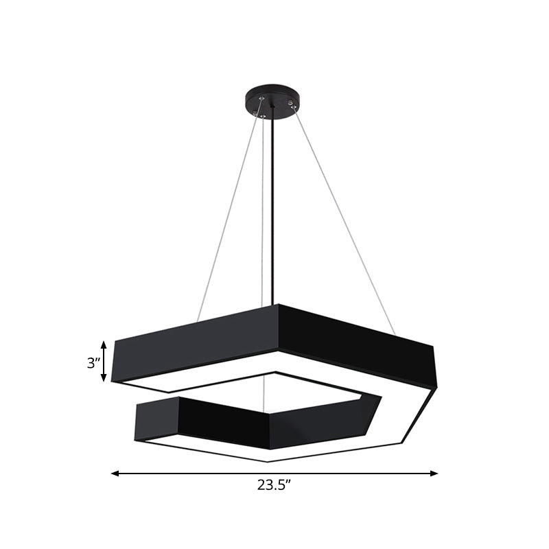 Aubree Modern Geometric Pendant: A Versatile Option for Your Office