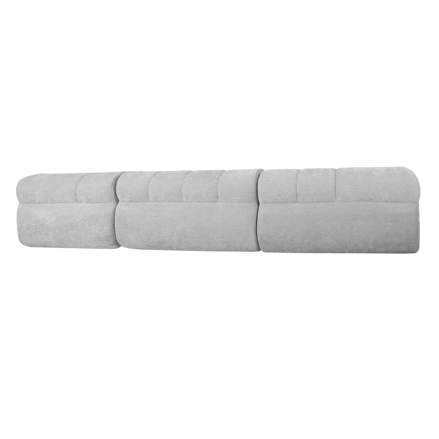 122' Modern L-Shaped Sectional Sofa with High-Density Fully Compressed Sponge and Chaise Lounge, 2-Piece Set, Fully Assembled Right Hand Facing, Perfect for Living Room, Lounge