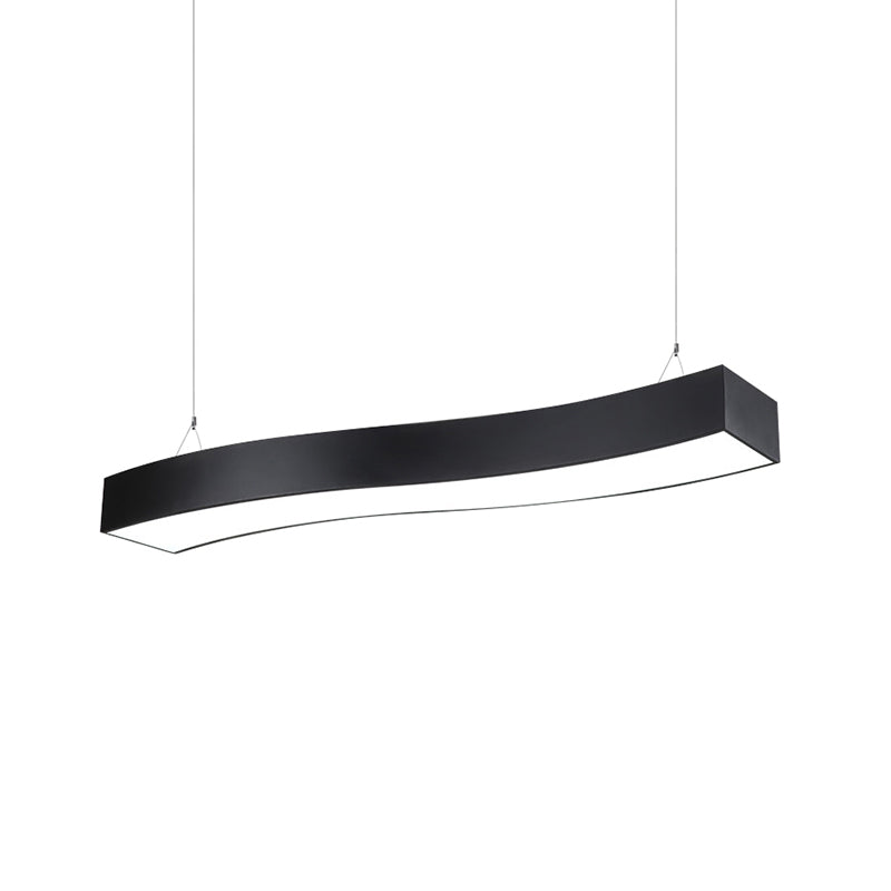 Clara's Elegant Wave Pendant Lamp: Modern Design Meets Functionality