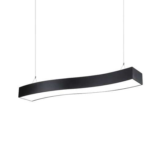 Clara's Elegant Wave Pendant Lamp: Modern Design Meets Functionality