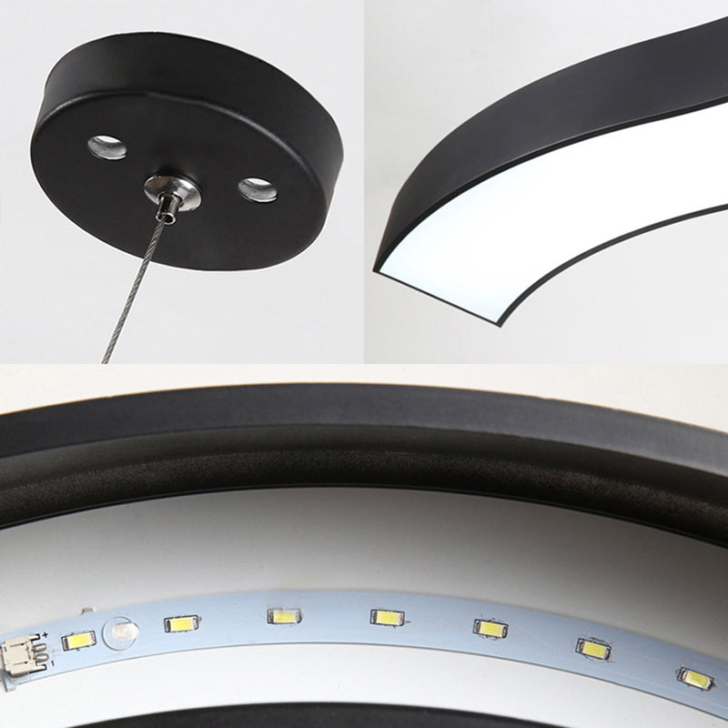 Clara's Elegant Wave Pendant Lamp: Modern Design Meets Functionality