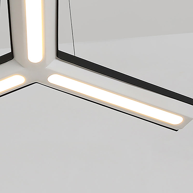Ethan's Modern Y-Shaped LED Pendant Lamp: Enhance Your Office with Style and Efficiency
