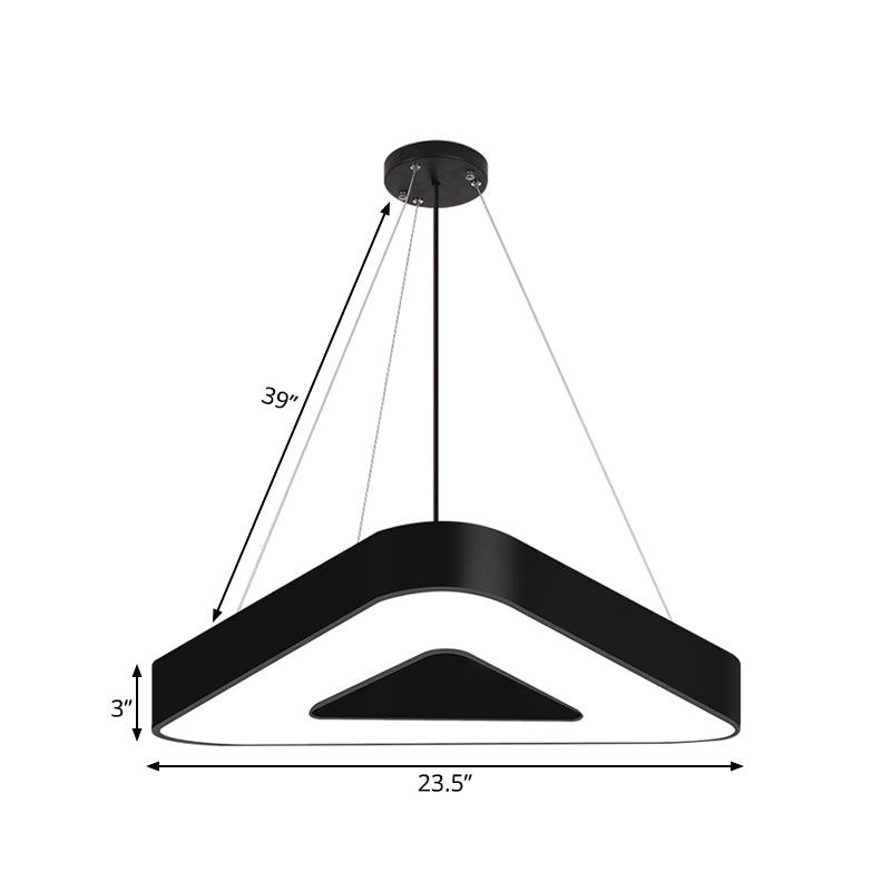 Emily's Modern Triangle LED Pendant Light: A Versatile Choice for Stylish Illumination