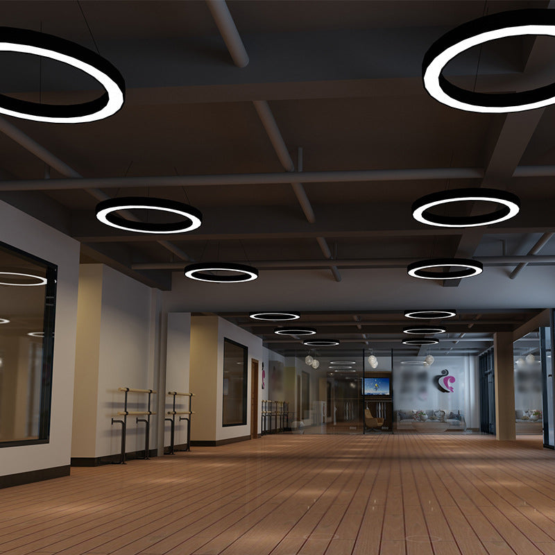 Circle LED Pendant Light Kit: Minimalist Elegance Meets Modern Functionality