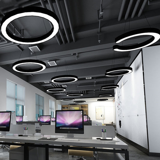 Circle LED Pendant Light Kit: Minimalist Elegance Meets Modern Functionality