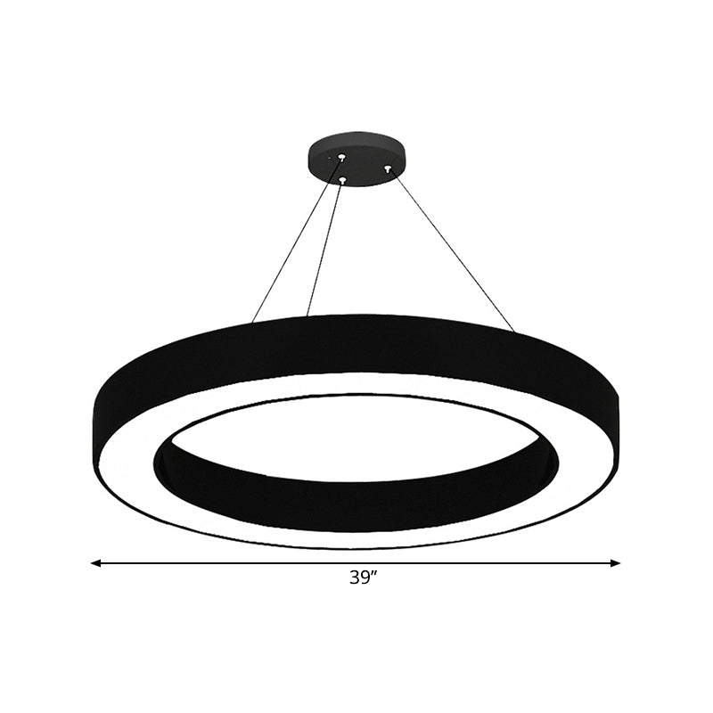 Circle LED Pendant Light Kit: Minimalist Elegance Meets Modern Functionality