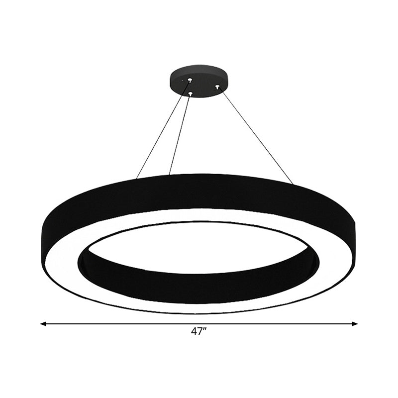Circle LED Pendant Light Kit: Minimalist Elegance Meets Modern Functionality