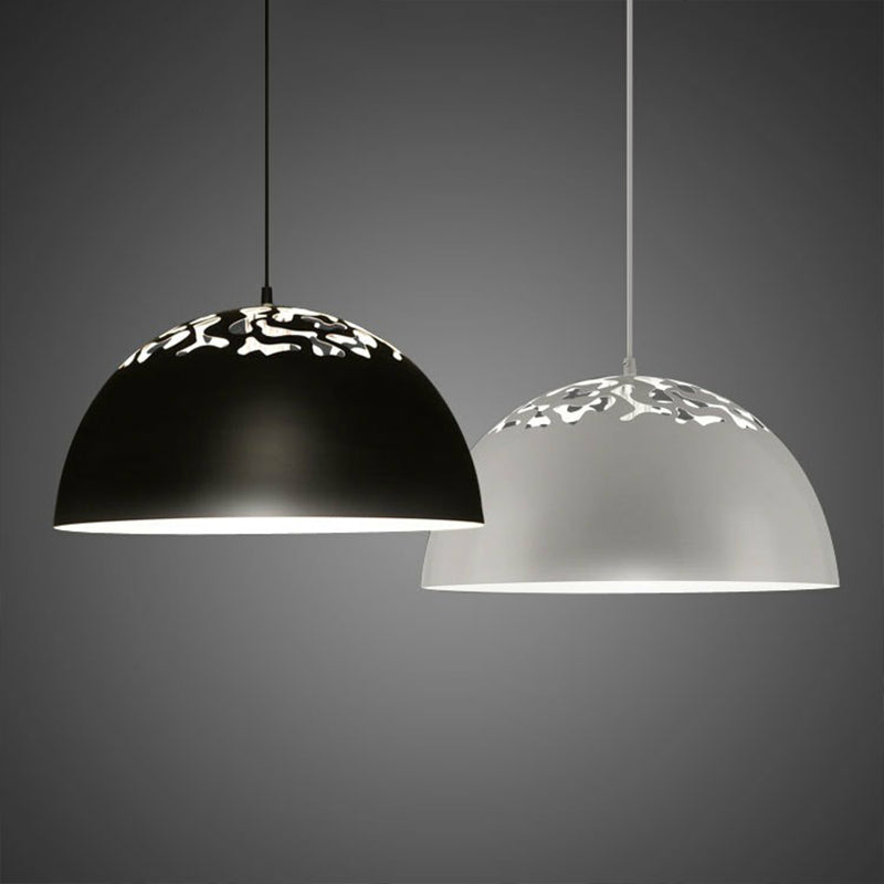 Delilah Modern Dome Pendant Lamp: A Touch of Industrial Chic