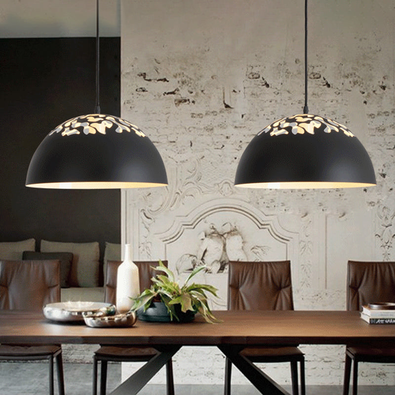 Delilah Modern Dome Pendant Lamp: A Touch of Industrial Chic