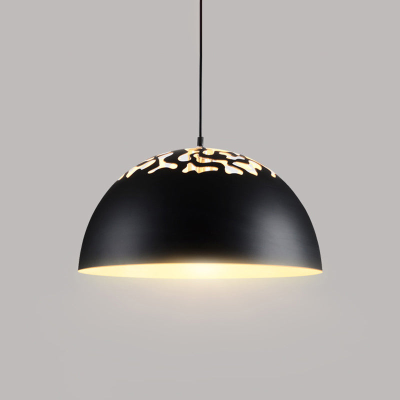 Delilah Modern Dome Pendant Lamp: A Touch of Industrial Chic