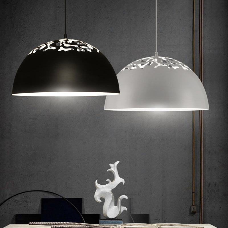 Delilah Modern Dome Pendant Lamp: A Touch of Industrial Chic