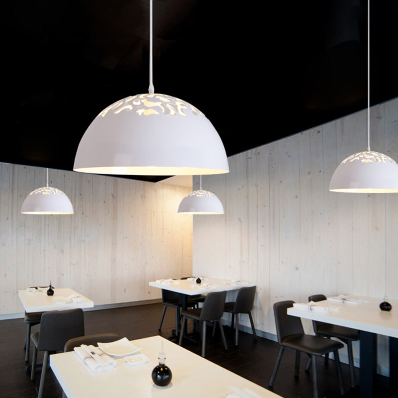 Delilah Modern Dome Pendant Lamp: A Touch of Industrial Chic