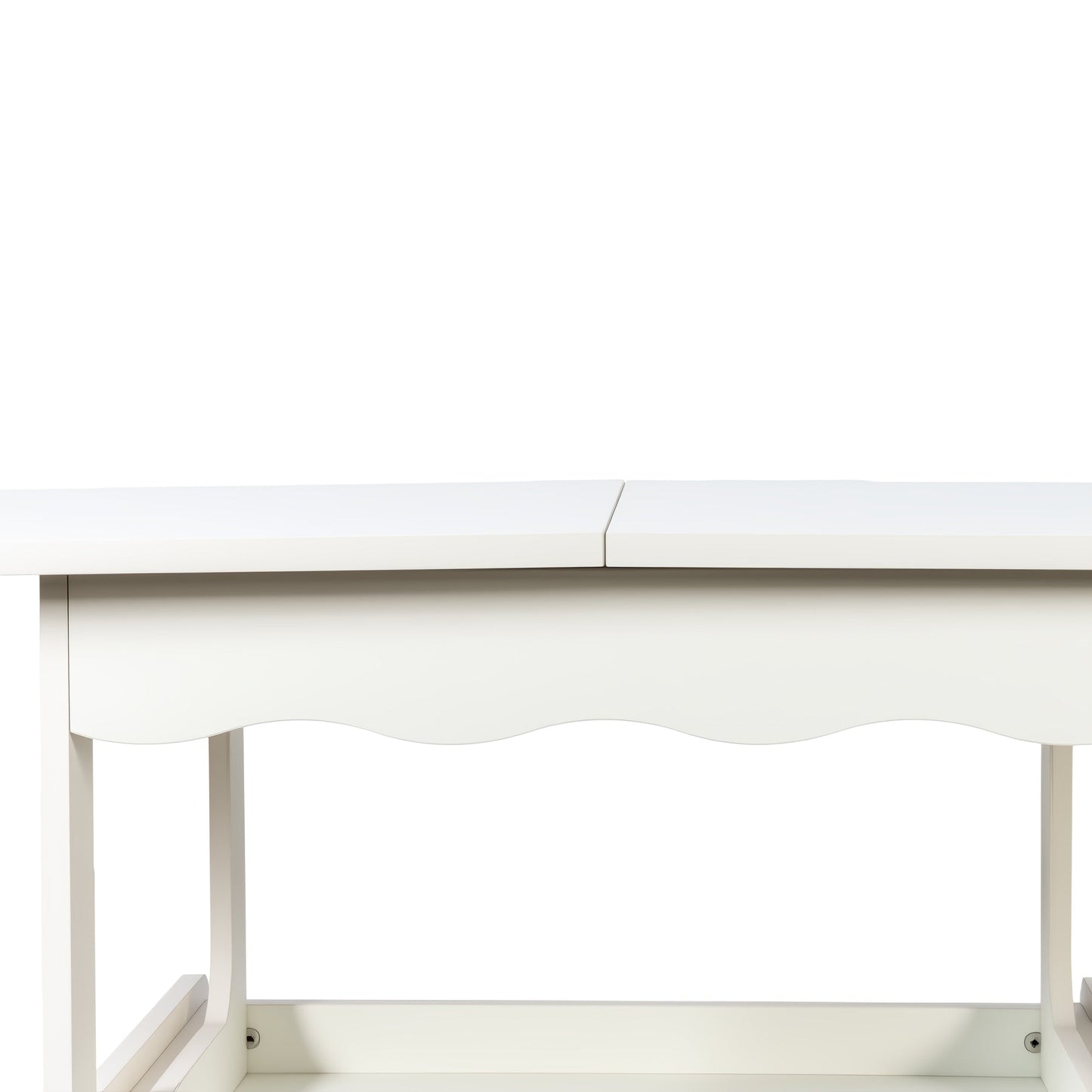 3 in 1 deformed Coffee Tables with Storage Cabinet for Living Room, Coffee Table with for Dining Room