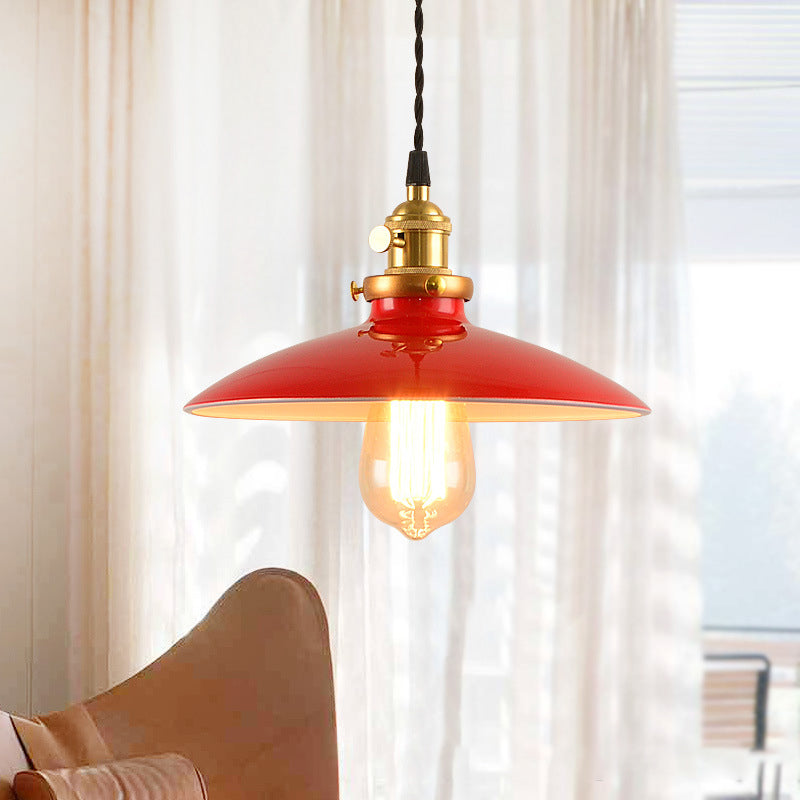 Industrial Pendant Light - Vintage Charm for Dining Rooms