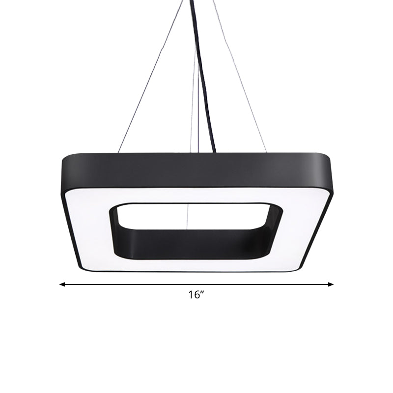 Annie Modern Square LED Pendant Lamp