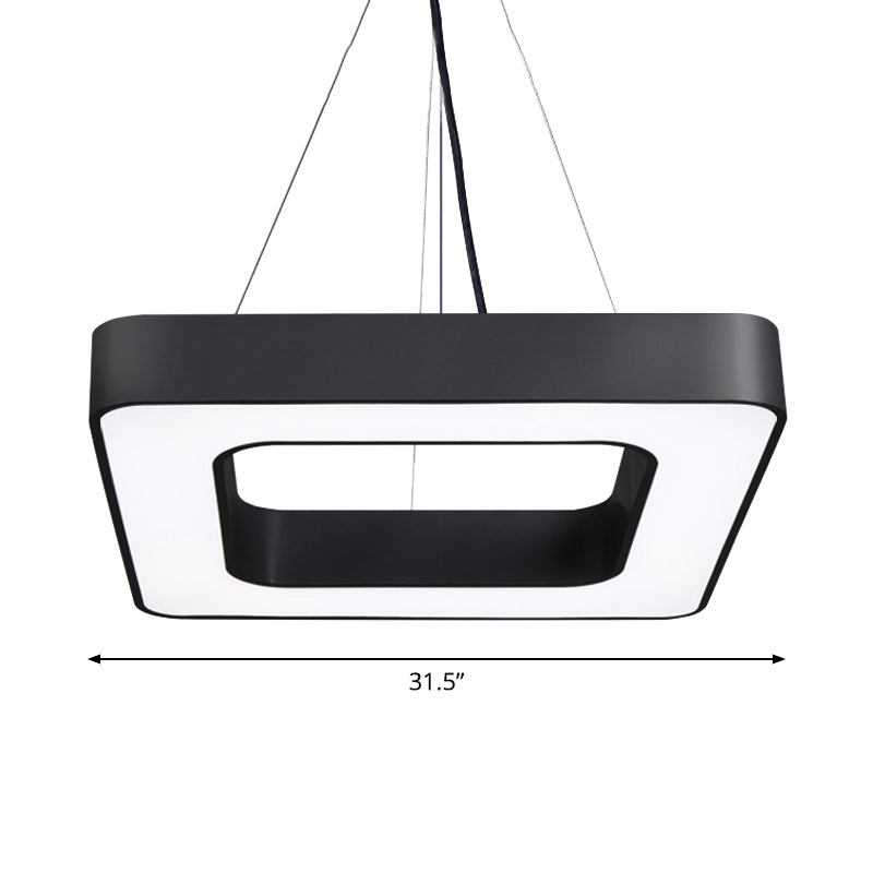 Annie Modern Square LED Pendant Lamp