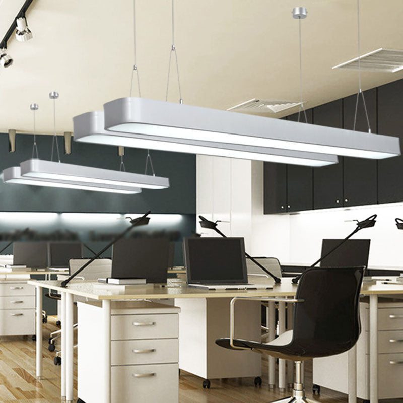 Aspen Elliptical Glow: Modern LED Pendant Light