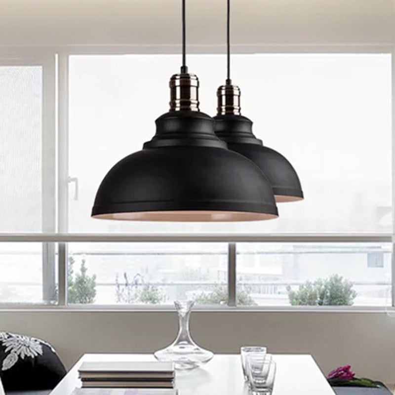 Aaliyah - Adjustable Industrial Dome Pendant Light