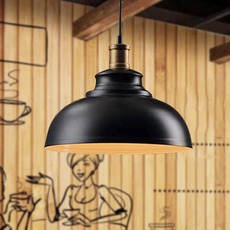 Aaliyah - Adjustable Industrial Dome Pendant Light