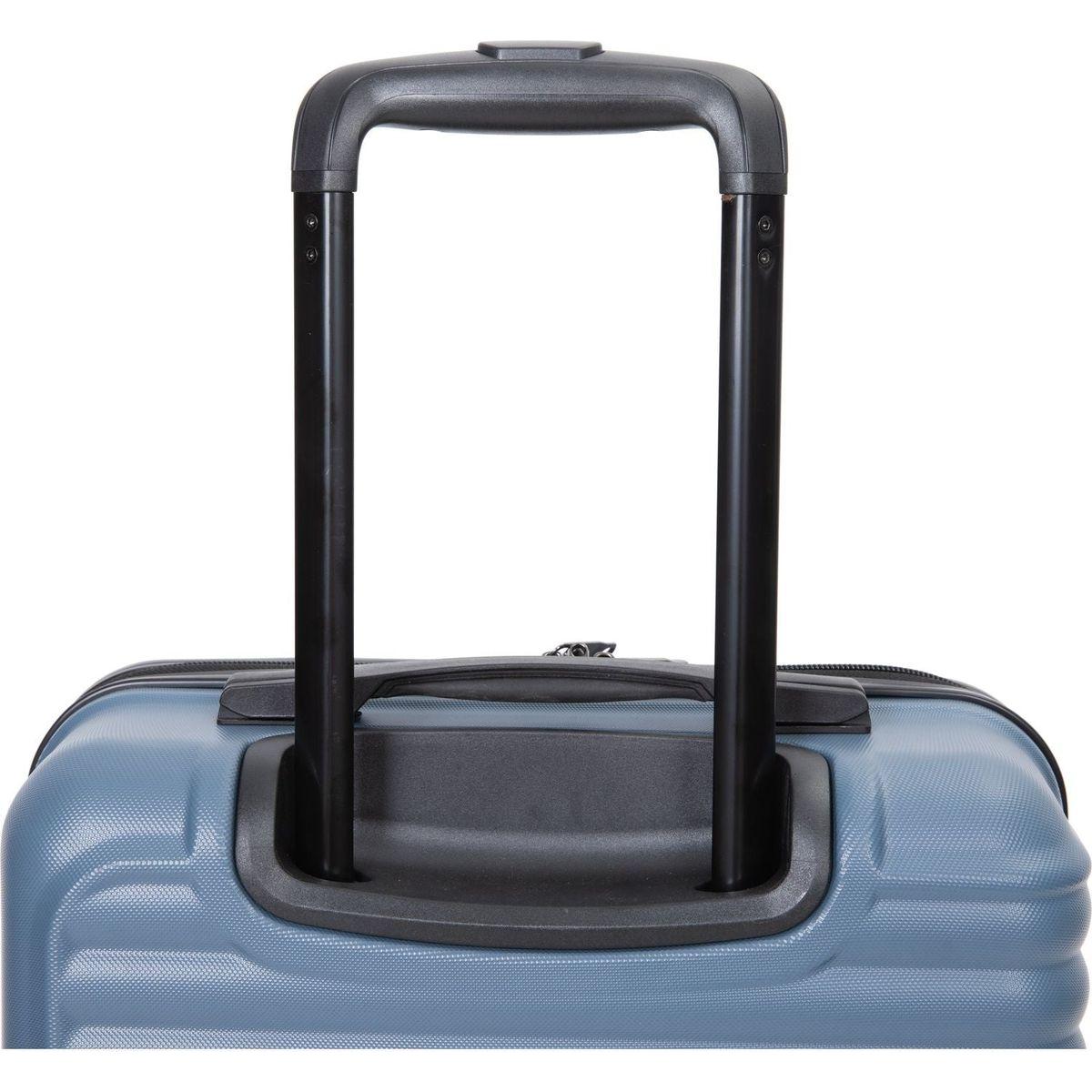 20" Carry on Luggage Lightweight Suitcase, Spinner Wheels, Blue