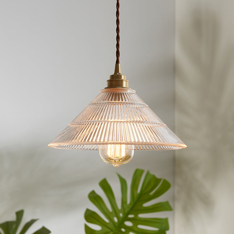 Kaia Modern Pendant Lamp: Clear Glass Elegance for Any Space
