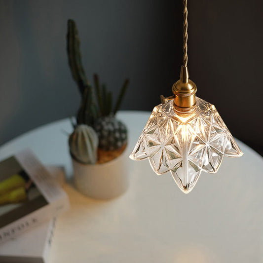 Clara's Scalloped Pendant - Simple Elegance for Every Space