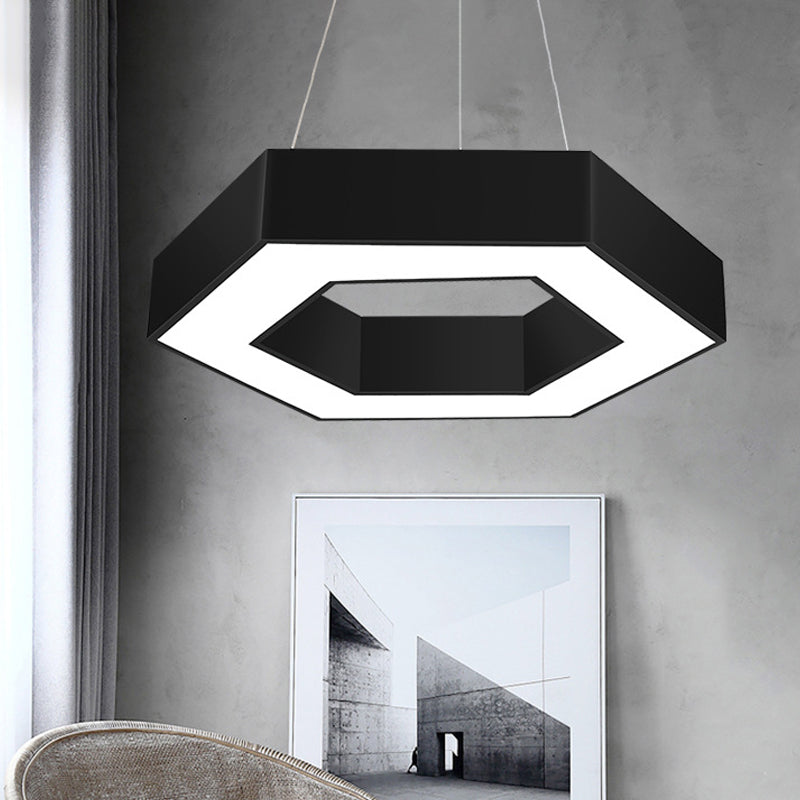 Stella's Contemporary LED Honeycomb Pendant Light - Vibrant Green/Blue/Red in White/Warm/Natural Light Options