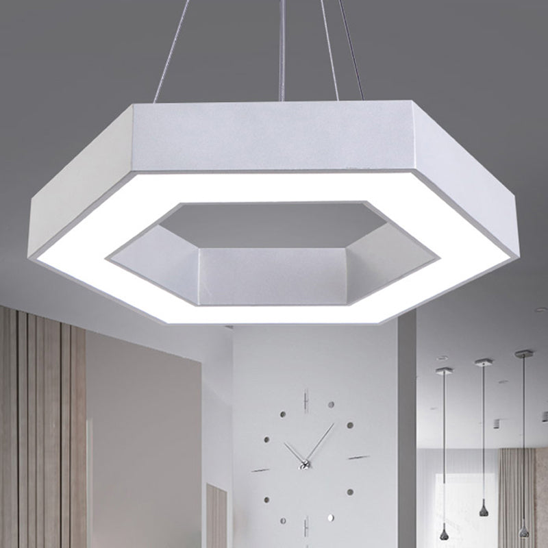 Stella's Contemporary LED Honeycomb Pendant Light - Vibrant Green/Blue/Red in White/Warm/Natural Light Options