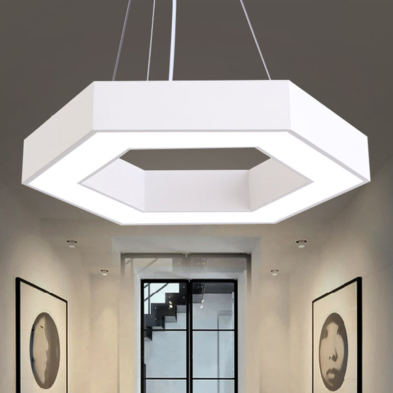 Stella's Contemporary LED Honeycomb Pendant Light - Vibrant Green/Blue/Red in White/Warm/Natural Light Options