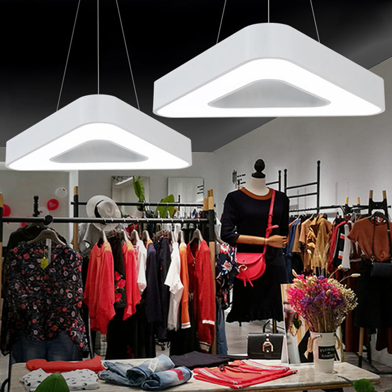 Emily's Modern Triangle LED Pendant Light: A Versatile Choice for Stylish Illumination