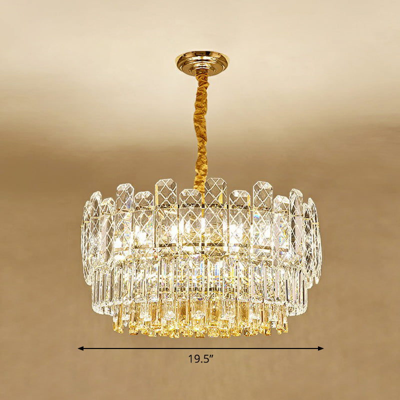 Adalyn: The Celestial Square Pendant Chandelier