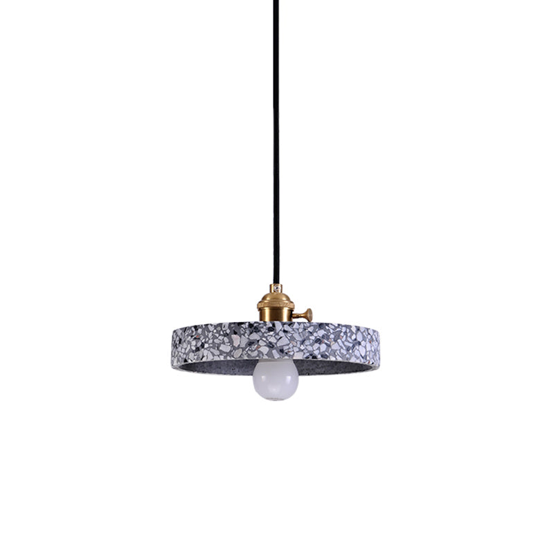 Daniela Modern Terrazzo Pendant - Adjustable Hanging Light with Rotary Switch