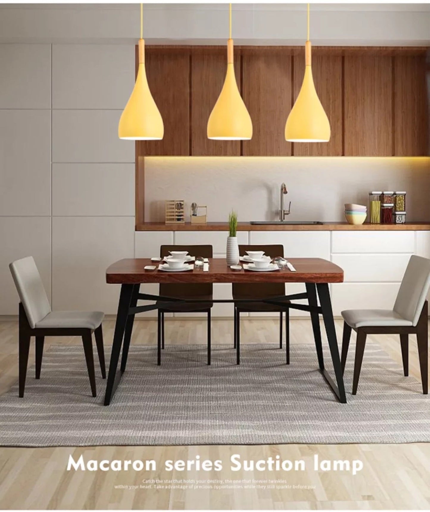Kiara Modern Teardrop Pendant: A Touch of Elegance for Your Space