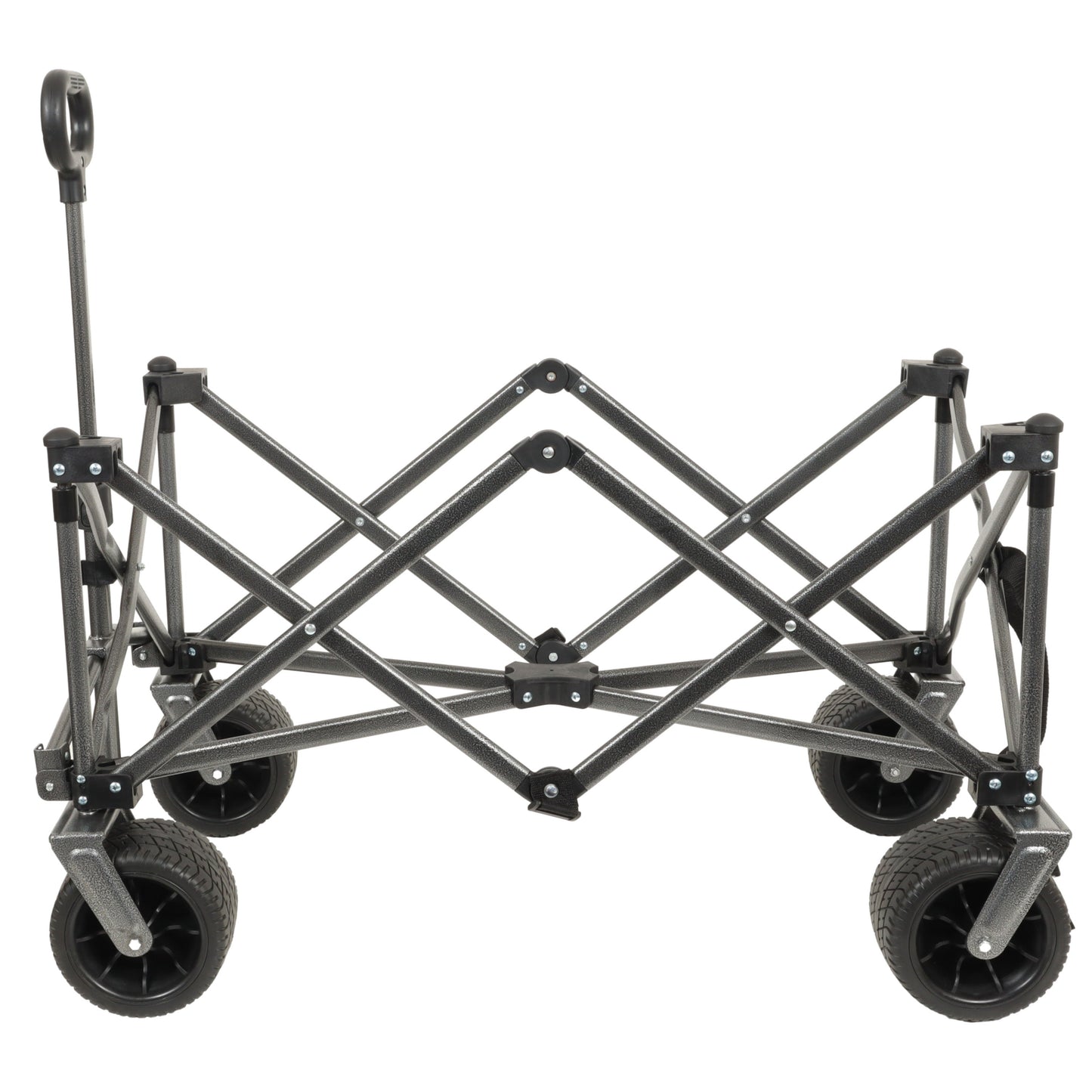 Utility Park Garden Cart Tool Customized Color Folding Camping Trolley Outdoor Picnic Beach Wagon, Green