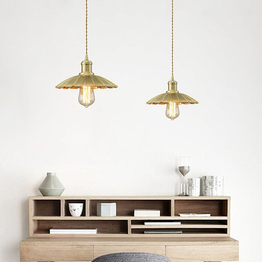 Evelyn's Vintage Brass Pendant: Timeless Elegance for Your Dining Room