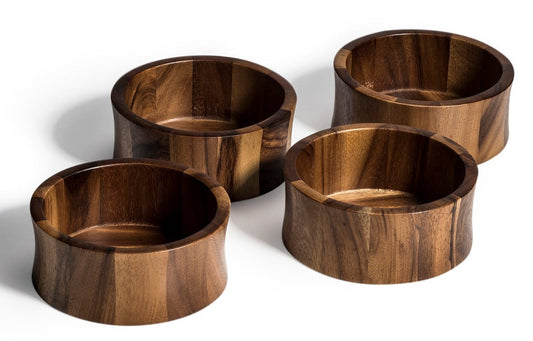 Individual Salad Bowl x 4- 328A4