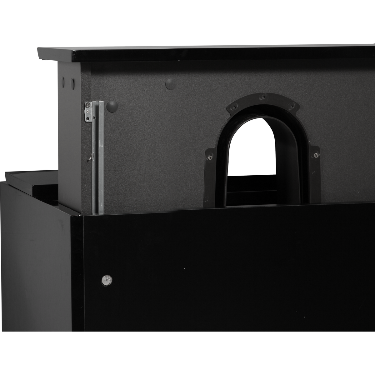 24" Floating Bathroom Vanity with Sink, Modern Wall-Mounted Bathroom Storage Vanity Cabinet with Resin Top Basin and Soft Close Drawers, Glossy Black